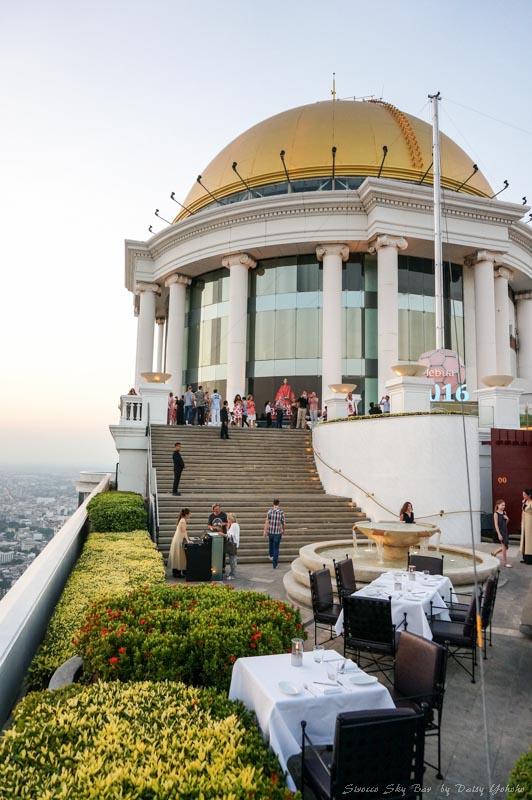 曼谷, 夜景, 曼谷夜景, Sirocco-Sky-Bar, 空中酒吧, 泰國, 泰國自助, 國外旅遊, 泰國旅遊, 蓮花酒店