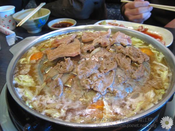 中山站韓式料理 | 四米大石鍋拌飯， 台北捷運中山站美食，奶油啤酒超順口 @黛西優齁齁 DaisyYohoho 世界自助旅行/旅行狂/背包客/美食生活