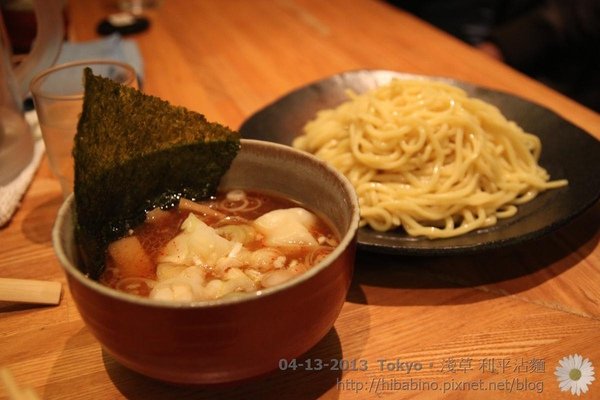 [2013 東京Tokyo‧食] 淺草雷門 旅館老闆大推的超美味沾麵‧つけ麺屋 利平沾麵 @黛西優齁齁 DaisyYohoho 世界自助旅行/旅行狂/背包客/美食生活