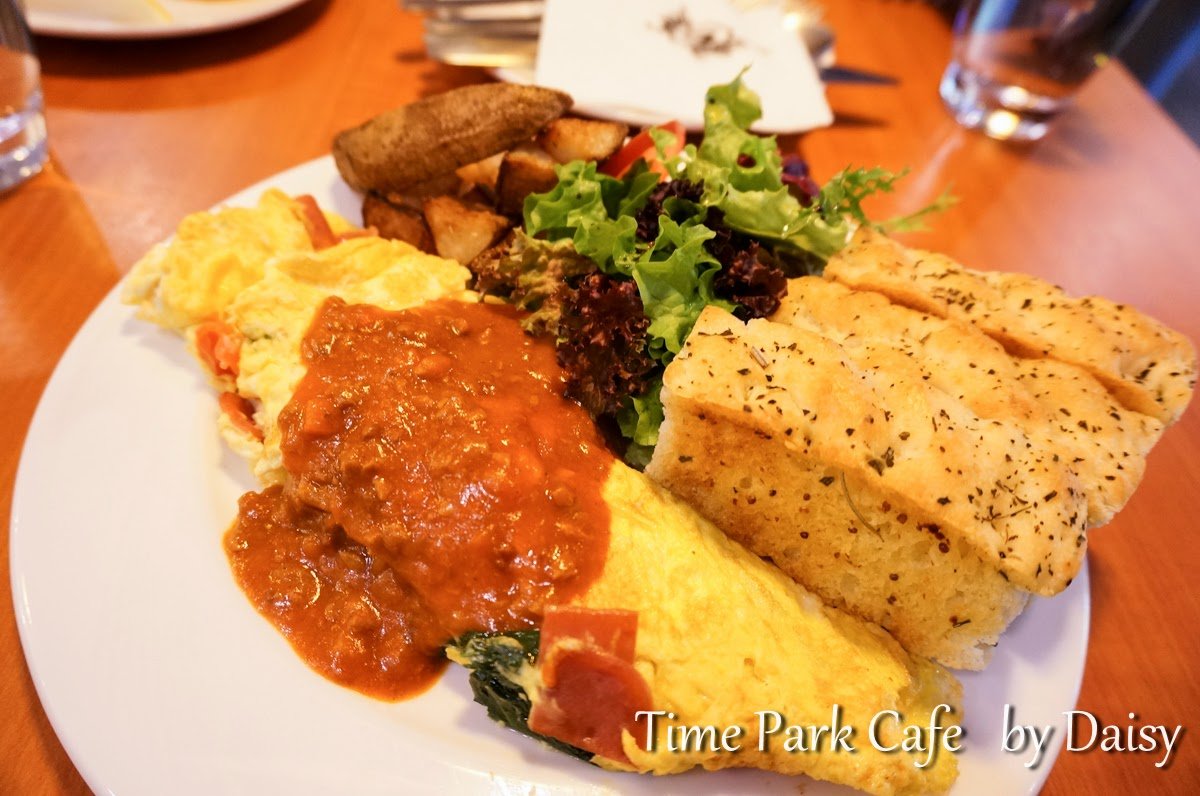 [食記] 台北‧國父紀念館站 超美味水果鬆餅‧Time park cafe(已歇業) @黛西優齁齁 DaisyYohoho 世界自助旅行/旅行狂/背包客/美食生活