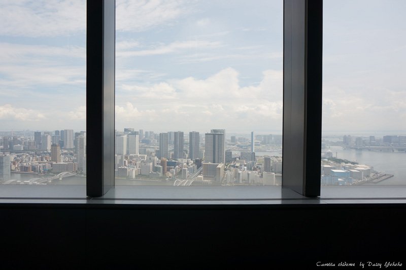 caretta-shidome, 東京景點, 汐留, 烏龜大樓, 烏龜汐留, 汐留夜景, 汐留觀景台, 東京夜景, 無料夜景, 無料觀景台