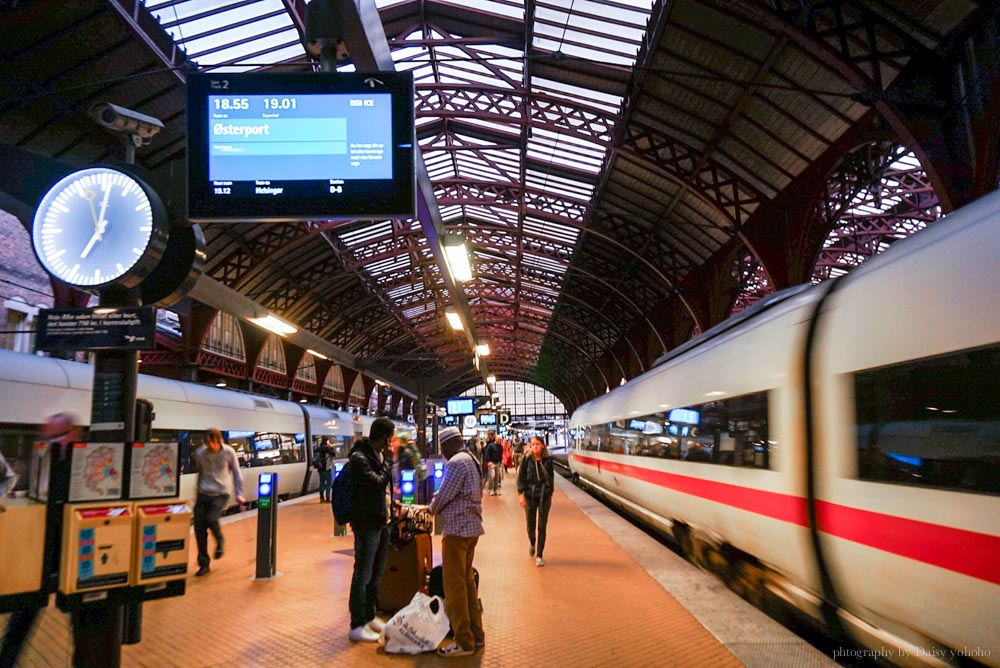 坐火車去旅行, IC36, 德鐵, 丹麥, 漢堡, 哥本哈根, 火車進船肚, 火車開進船, 火車海關, 海關檢查, 跨國列車