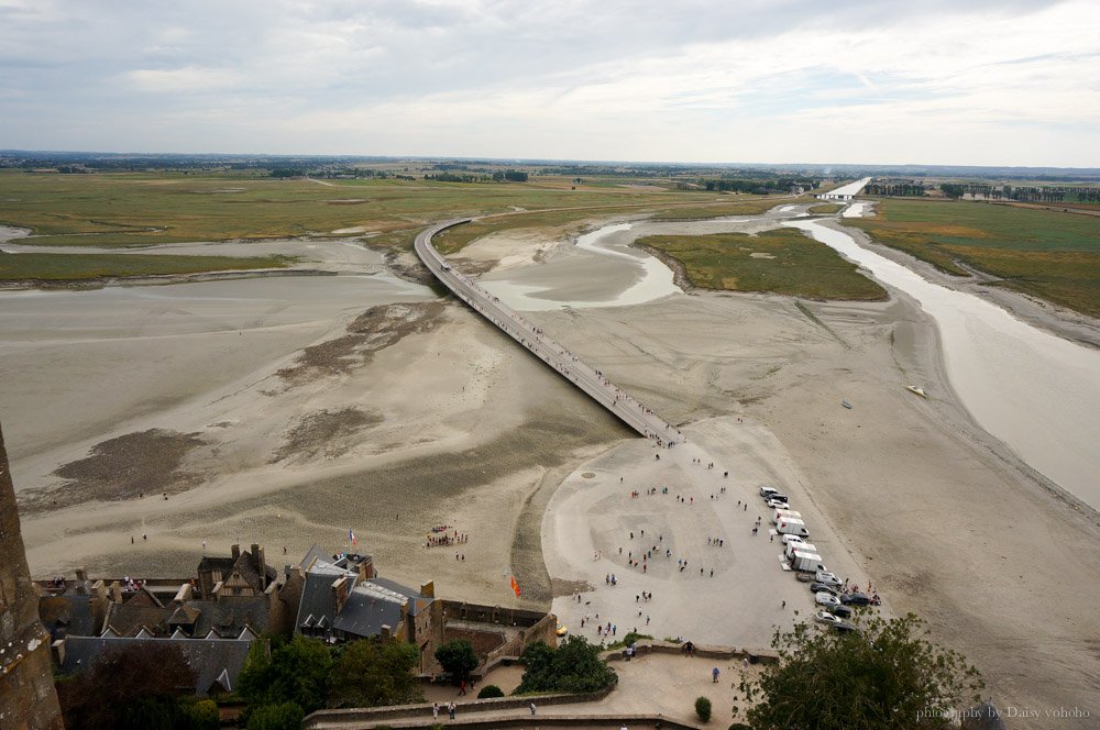 法國景點, SaintMichel,Mont-Saint-Michel, 西法景點, 世界文化遺產, 黛西優齁, 黛西環歐, 環歐之旅, 歐洲自助, 法國自助