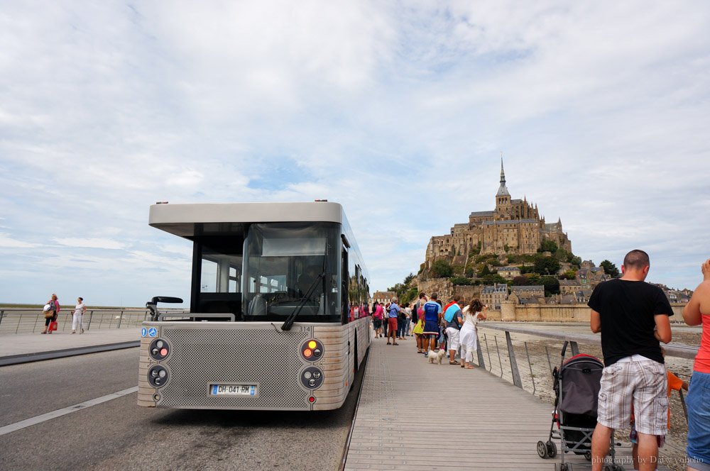 法國景點, 聖米歇爾山, SaintMichel, Mont-Saint-Michel, 西法景點, 世界文化遺產, 黛西優齁, 黛西環歐, 環歐之旅, 歐洲自助, 法國自助