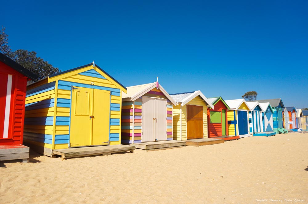 澳洲, 澳洲自由行, 澳洲自助, 墨爾本, 澳洲景點, 墨爾本景點, 彩虹小屋, Brighton Beach, 澳洲彩虹小屋, melbourne