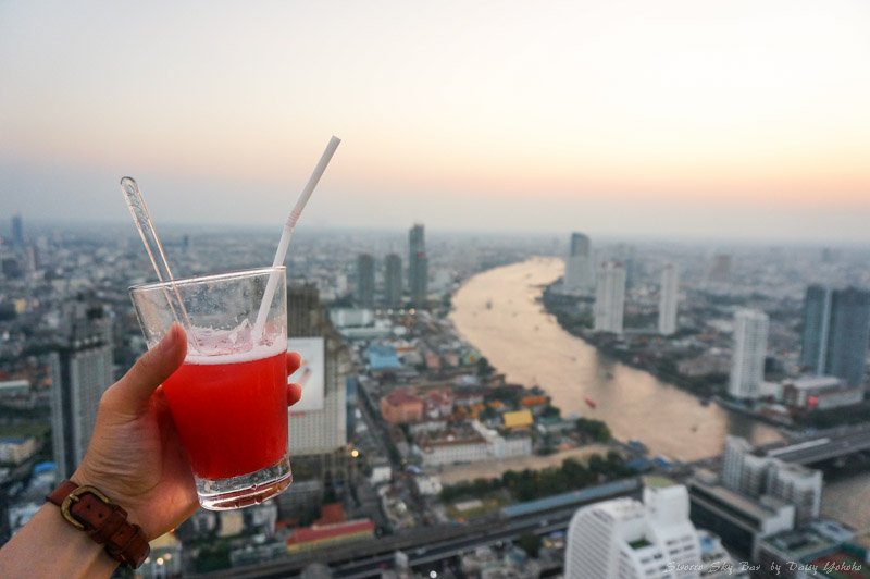 曼谷, 夜景, 曼谷夜景, Sirocco-Sky-Bar, 空中酒吧, 泰國, 泰國自助, 國外旅遊, 泰國旅遊, 蓮花酒店