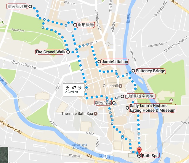 【英國自助旅行】巴斯一日遊Bath.世界文化遺產羅馬浴場/新月樓廣場 倫敦近郊景點 巴斯散步路線, 巴斯地圖, 巴斯一日遊, 巴斯羅馬浴場, 巴斯修道院, 圓形廣場, 皇家新月樓, 倫敦近郊, 英國自助, 英國自由行