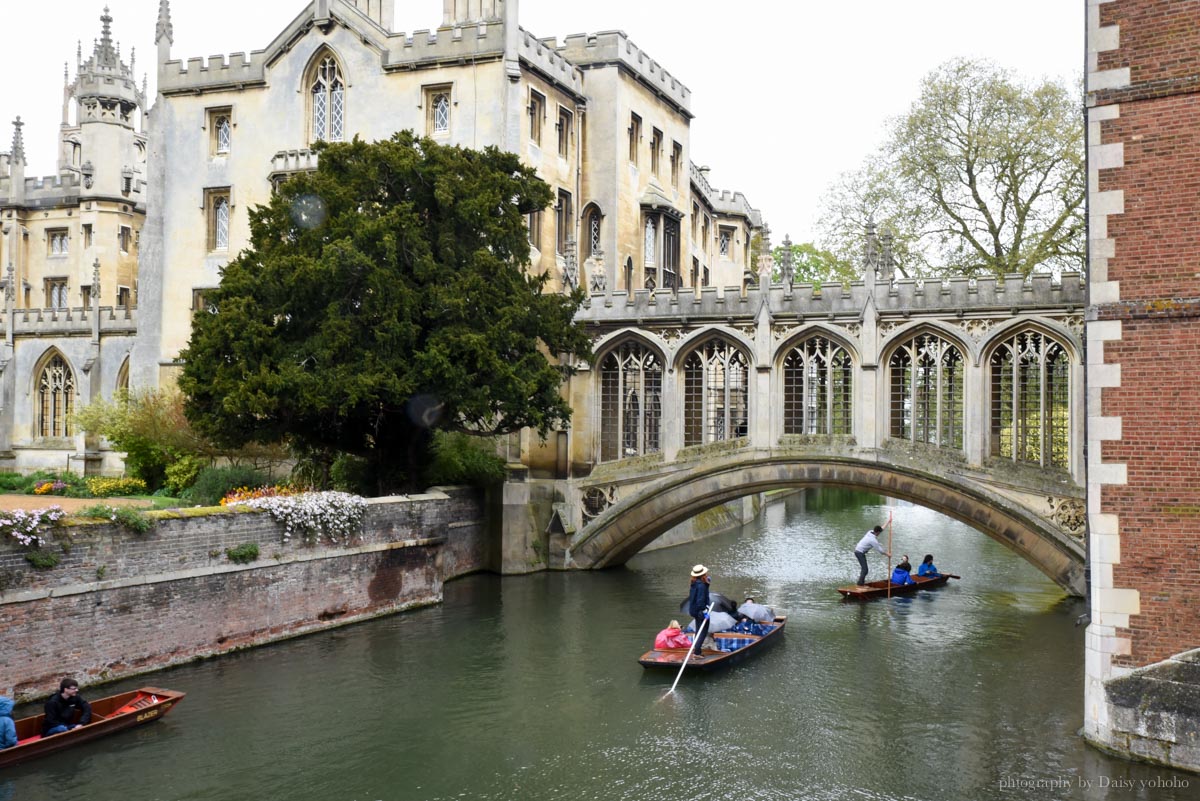 cambridge, 劍橋, 劍橋半日遊, 英國景點, 英國自助旅行, 英國自由行, 劍橋景點, 英國火車, 坐火車去旅行, 嘆息橋, 康河撐船