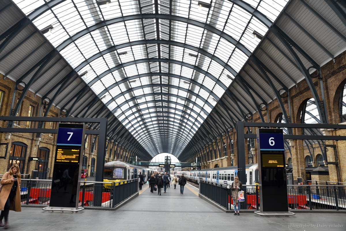 英國自由行 倫敦火車站 | King's Cross Station 國王十字車站 9又3/4月台 哈利波特迷 國王十字車站, 倫敦景點, 九又四分之三月台, 英國旅遊, 哈利波特, 倫敦自助旅行, KING'S CROSS