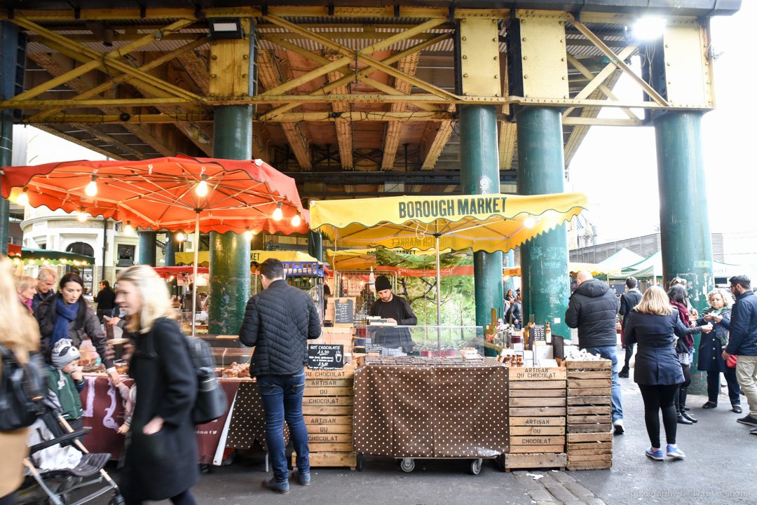 倫敦美食推薦, 倫敦百年市集, 波羅市場, borough market, 倫敦橋站, 英國自助旅行