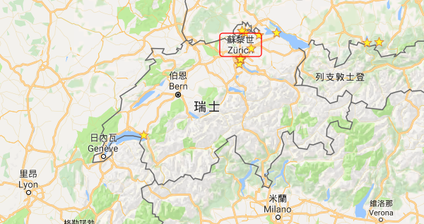 蘇黎世位置, 瑞士蘇黎世, 瑞士自助旅行 蘇黎世位置, 瑞士蘇黎世, 瑞士自助旅行