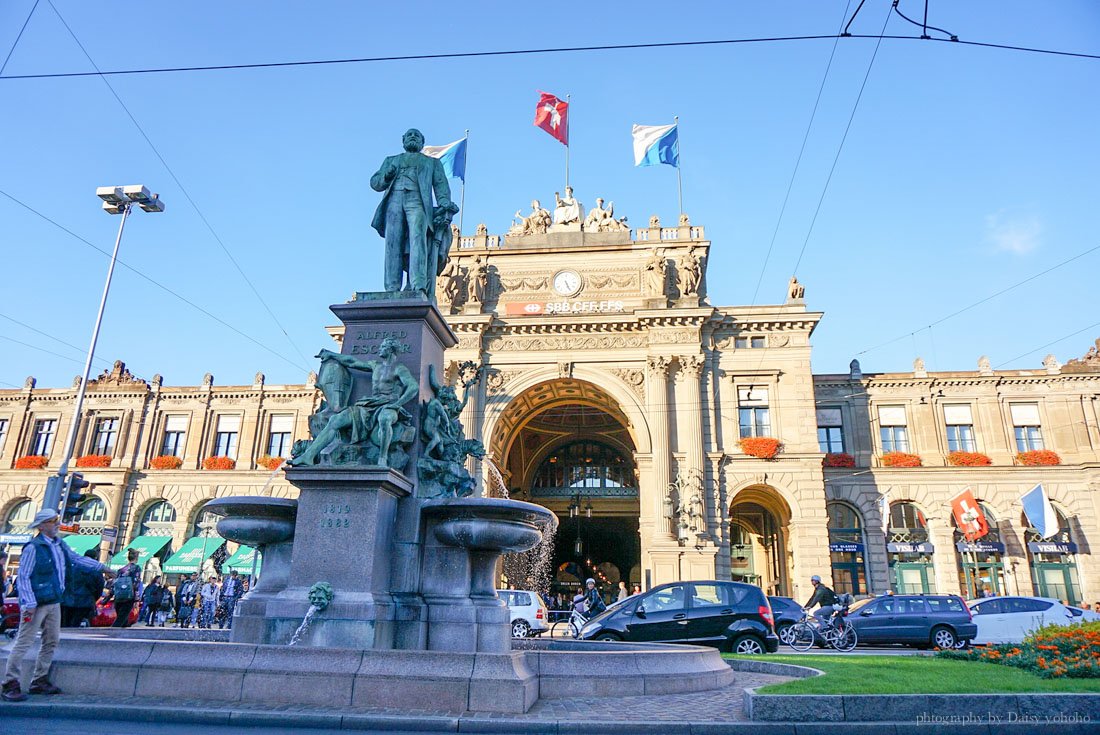 蘇黎世, 瑞士自由行, zurich, 瑞士自駕, 歐洲旅遊, 蘇黎世舊城區, 蘇黎世火車站