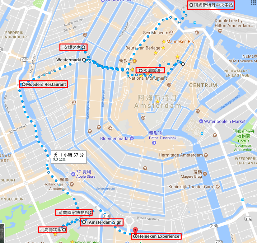 荷蘭自由行 | 阿姆斯特丹一日遊 Amsterdam 市區散步路線/交通/景點/美食推薦