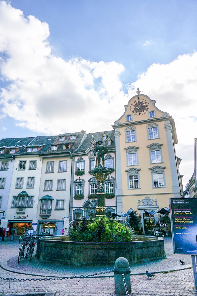 Schaffhausen, 瑞士城市, 瑞士景點, 莎夫豪森, 圓形廣場, 瑞士小鎮, 瑞士自助, 瑞士火車, 瑞士自駕