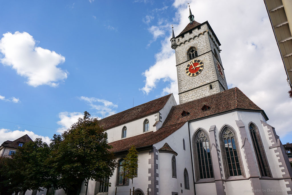 Schaffhausen, 瑞士城市, 瑞士景點, 莎夫豪森, 圓形廣場, 瑞士小鎮, 瑞士自助, 瑞士火車, 瑞士自駕