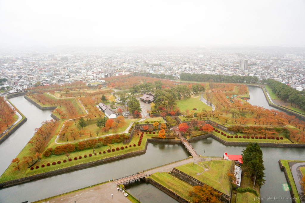 五稜郭, 函館景點, 北海道, 五稜郭冰淇淋, 星型碉堡, Goryokaku-Tower