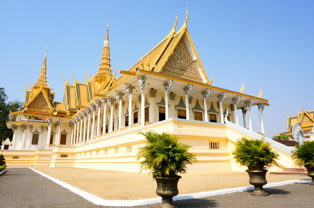 cambodia-Royal-Palace, 柬埔寨, 金邊王宮, 金邊景點, 柬埔寨皇宮, 柬埔寨自助旅行