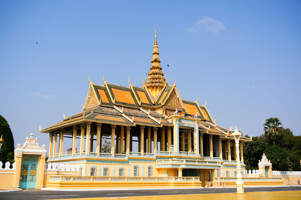 cambodia-Royal-Palace, 柬埔寨, 金邊皇宮, 金邊王宮, 金邊景點, 柬埔寨皇宮, 柬埔寨自助旅行