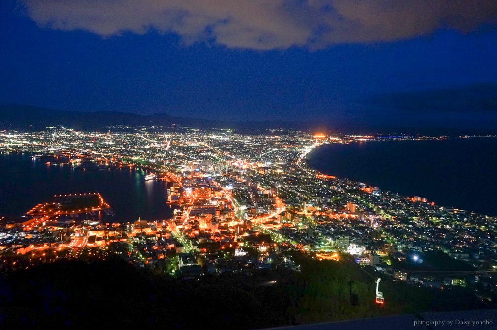 北海道, 函館景點, 北海道函館, 函館山夜景, 日本百萬夜景, 函館纜車, 日本旅遊, 北海道自助旅行