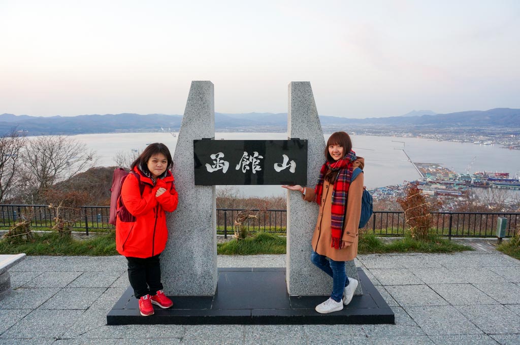 函館夜景，北海道函館山百萬夜景，日本三大夜景之一，搭纜車就可到！