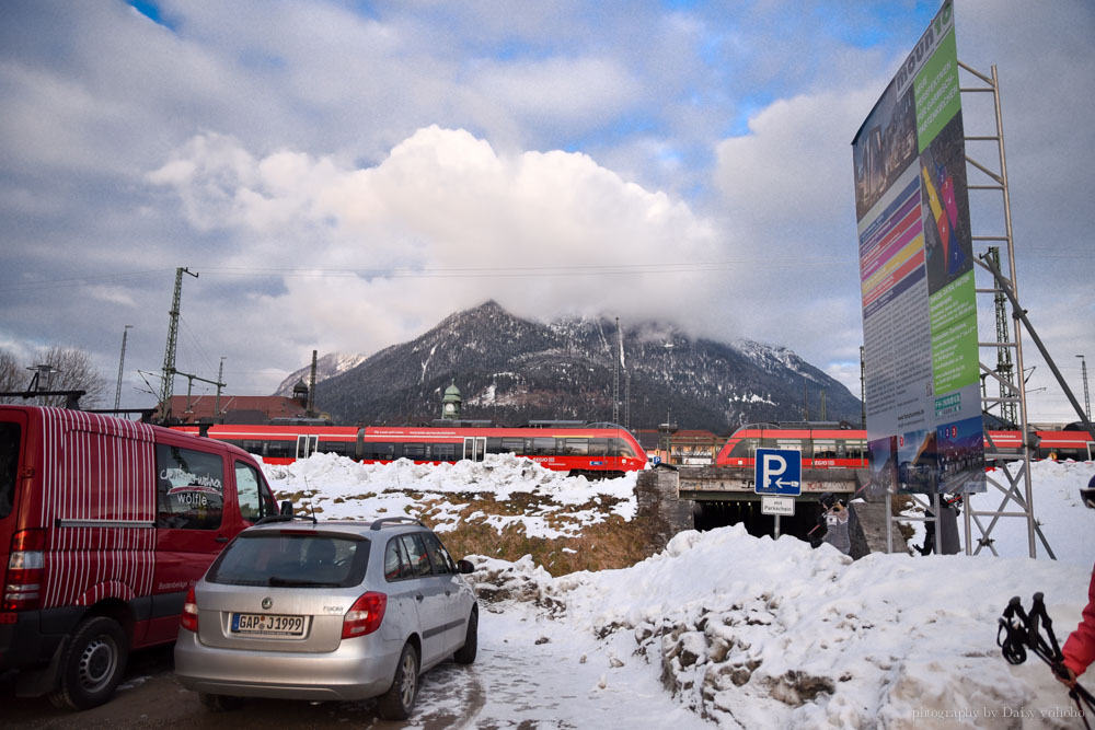 楚格峰, 德國自助旅行, zugspitze, 坐火車去旅行, 慕尼黑近郊, 南德自助, 齒軌列車, 楚格峰纜車, 楚格峰交通