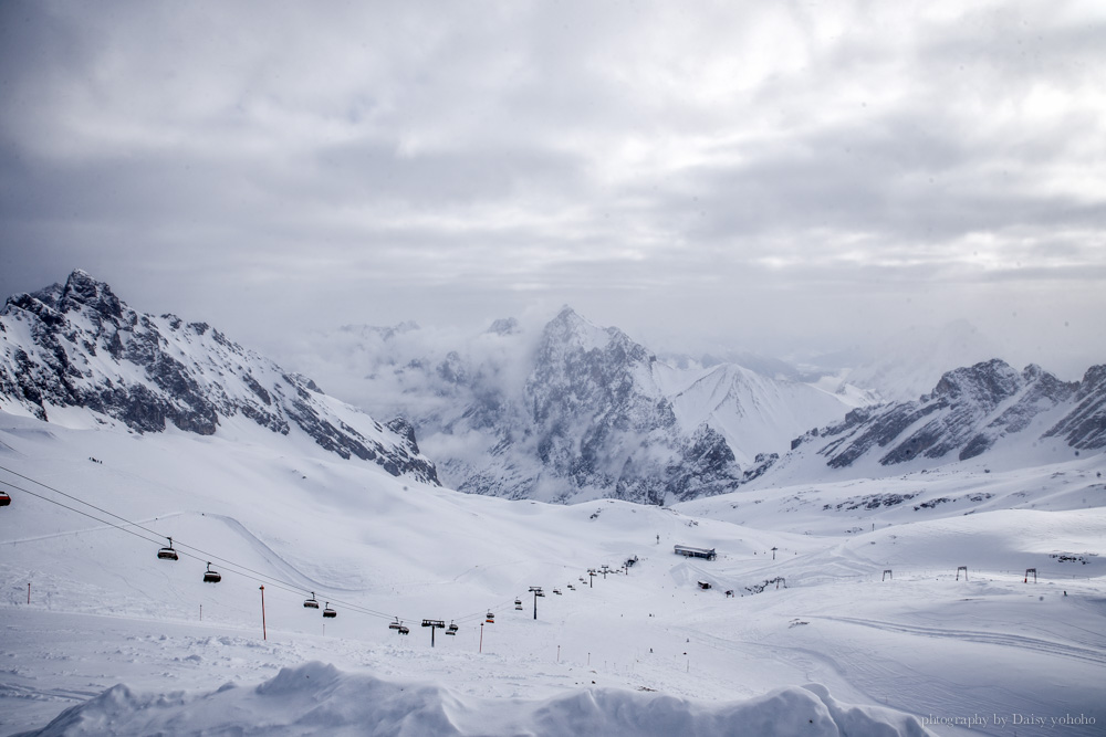 楚格峰, 德國自助旅行, zugspitze, 坐火車去旅行, 慕尼黑近郊, 南德自助, 齒軌列車, 楚格峰纜車, 楚格峰交通