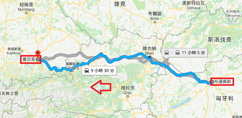 火車臥舖, 火車夜舖, 布達佩斯, 慕尼黑, 交通, 歐洲旅遊, 歐洲火車, 跨國火車, sleepper, EN462