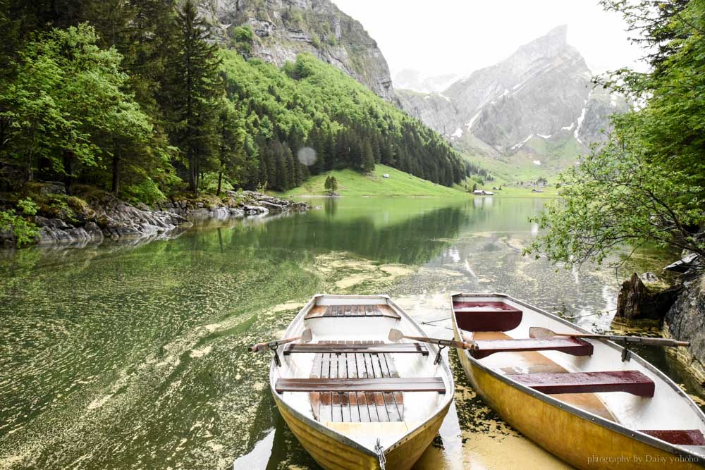 瑞士自由行 | Seealpsee健行/Ebenalp纜車/懸崖餐廳吃大餐 阿彭策爾地區小旅行