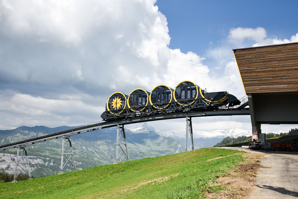 Swiss Travel Pass, 瑞士免費纜車, 瑞士高山, Stoos 健行, Stoos 纜車, 世界最斜纜車, 世界最陡纜車, 瑞士自助, 瑞士自由行, Stoos Bahn, Stoos交通方式, 瑞士自助, 瑞士自由行