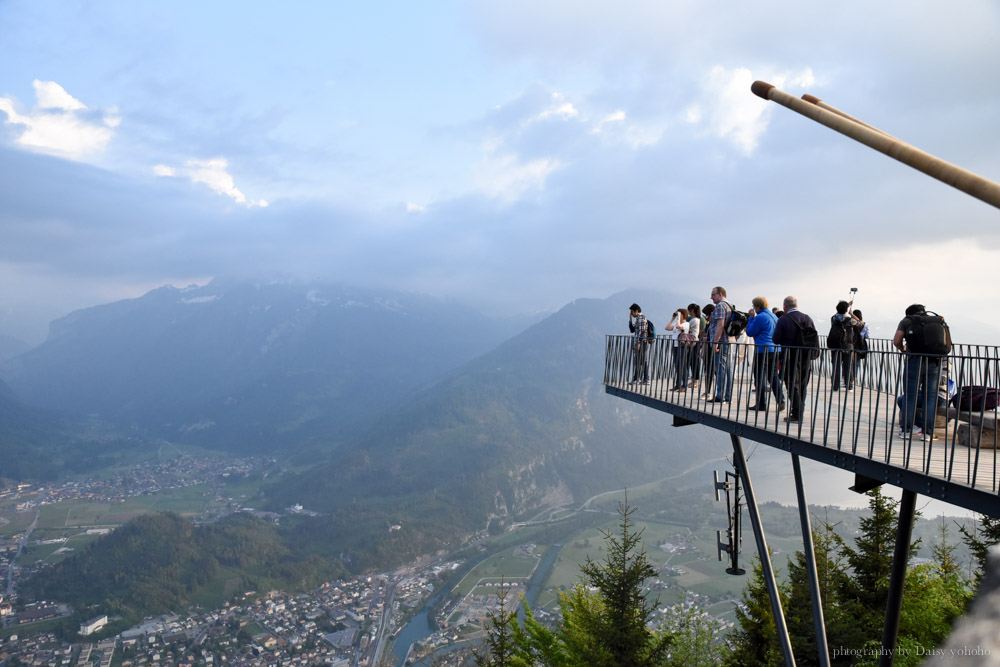 Harder Kulm, 哈德昆觀景台, 茵特拉肯, interlaken, 瑞士自由行, 瑞士自助旅行, 瑞士纜車, 瑞士景點, 少女峰區