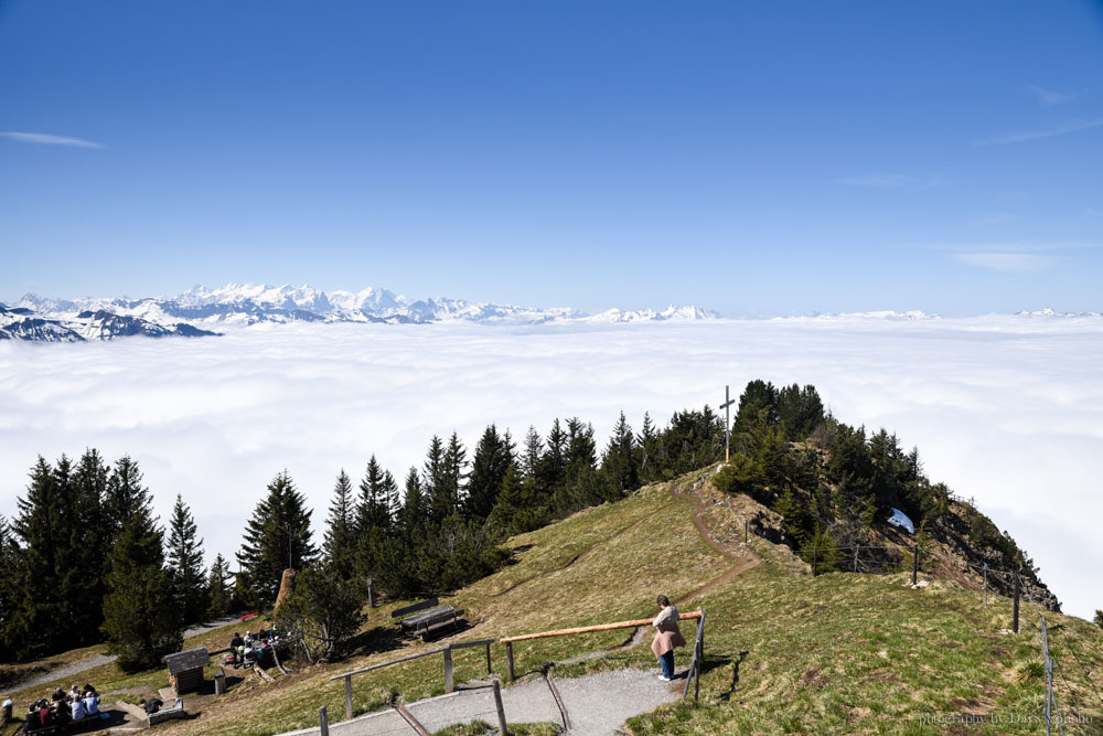 瑞士自助旅行 | 石丹峰 Stanserhorn 全球首座空中雙層敞篷纜車 CabriO！