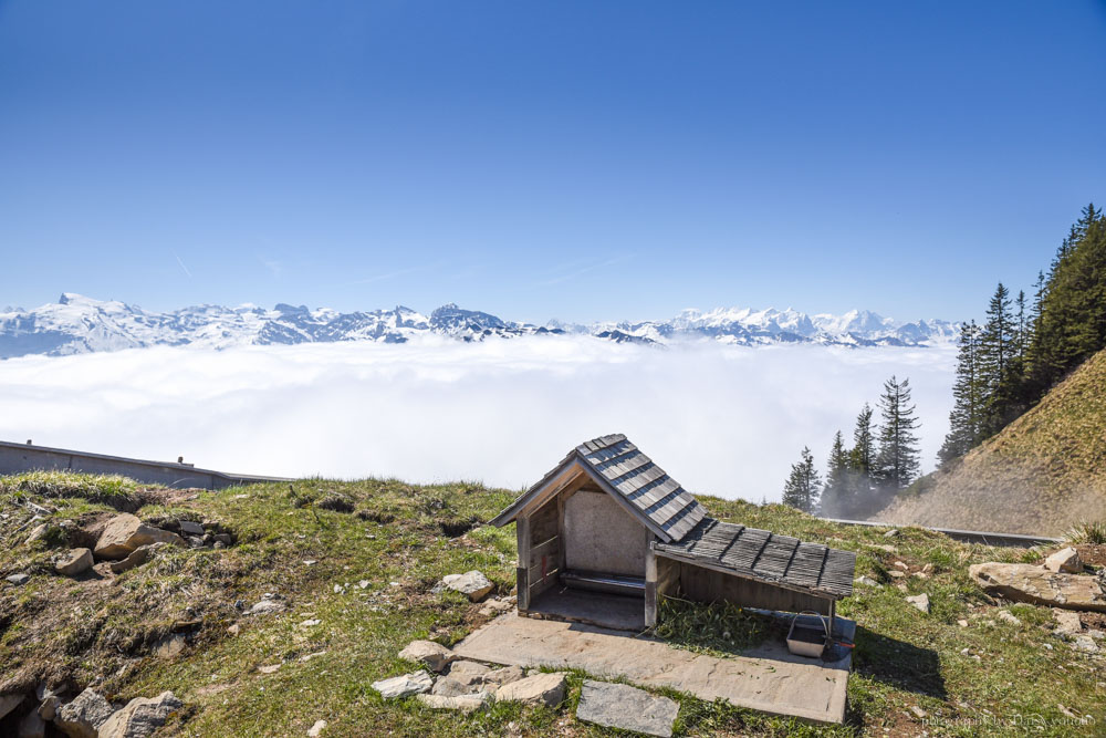 瑞士自助旅行 | 石丹峰 Stanserhorn 全球首座空中雙層敞篷纜車 CabriO！