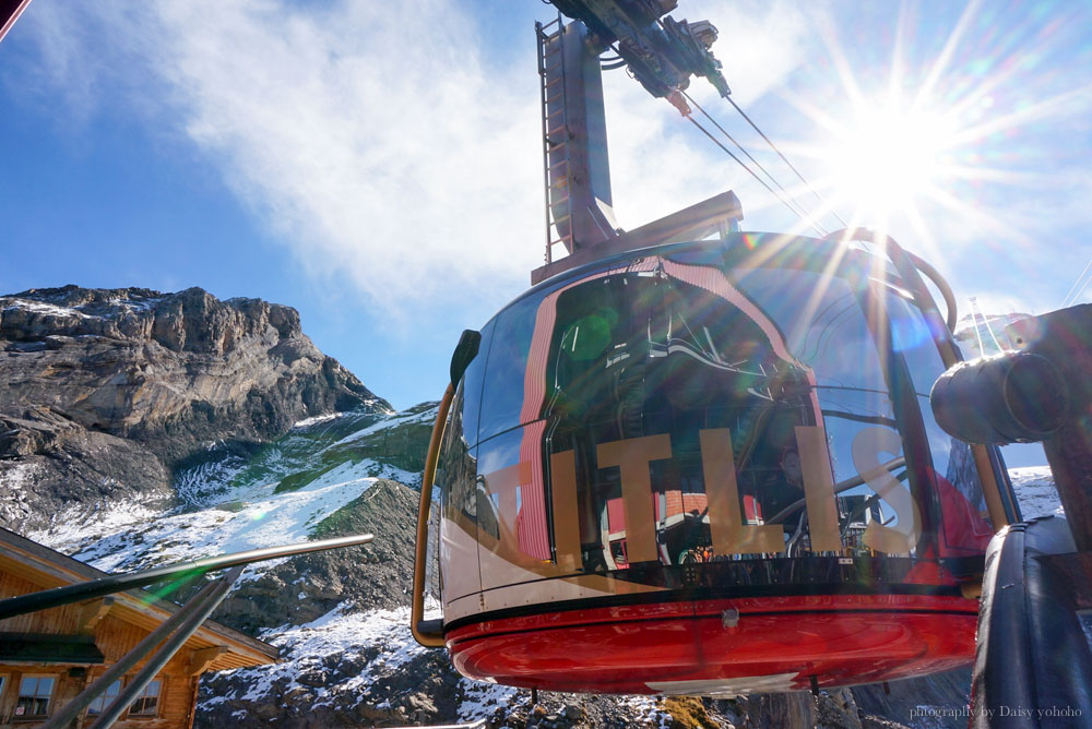 titlis, 鐵力士山, 瑞士自由行, 瑞士自助旅行, 瑞士纜車, 旋轉纜車, 英格堡