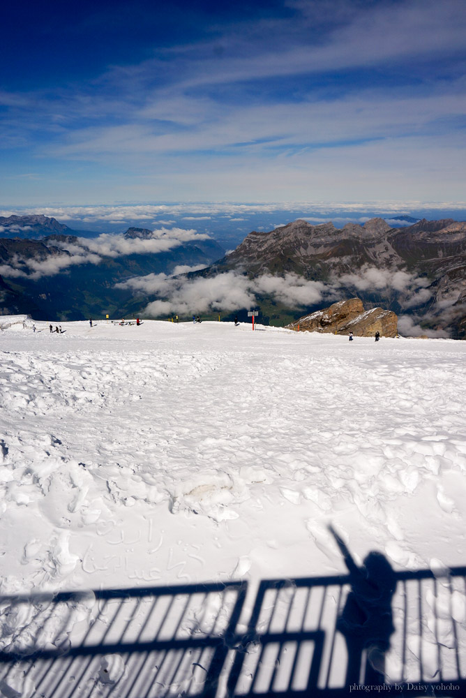 titlis, 鐵力士山, 瑞士自由行, 瑞士自助旅行, 瑞士纜車, 旋轉纜車, 英格堡, ice flyer, 冰川樂園