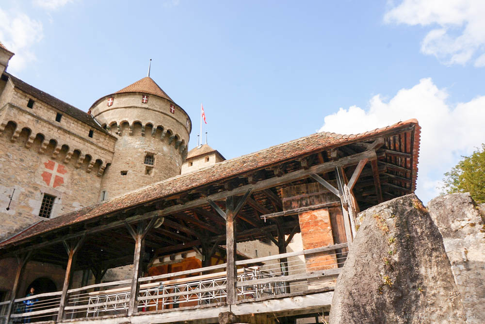 Chateau-de-Chillon, 西庸古堡, 西雍古堡, 瑞士自由行, 瑞士自助旅行, 瑞士城堡, 瑞士法語區