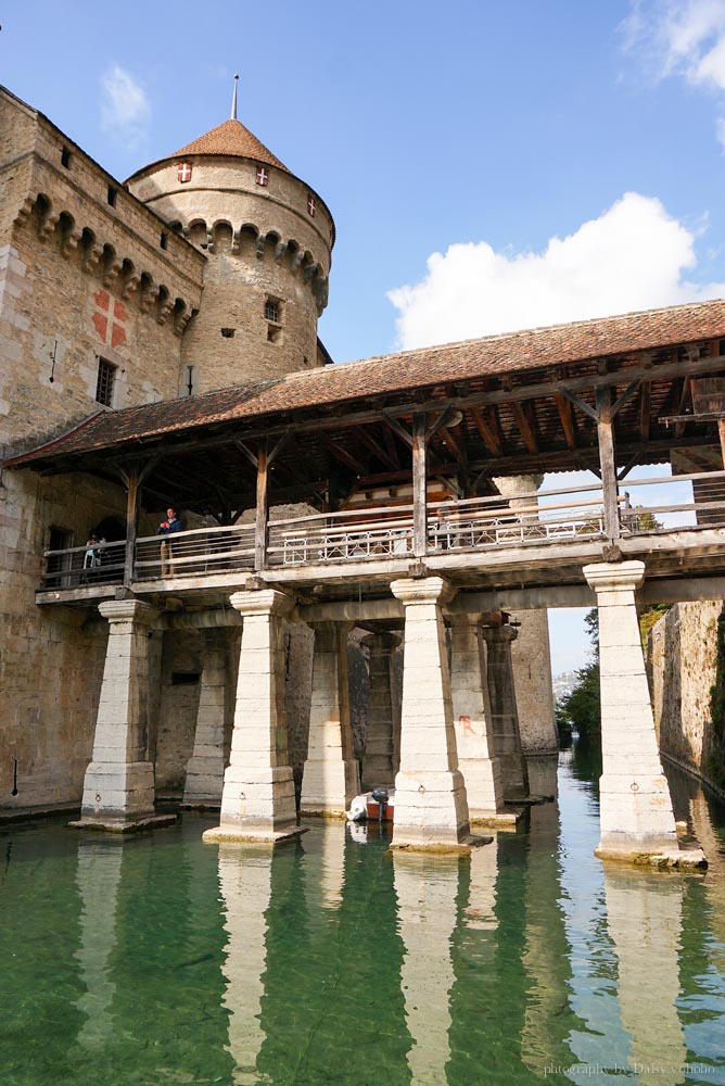 Chateau-de-Chillon, 西庸古堡, 西雍古堡, 瑞士自由行, 瑞士自助旅行, 瑞士城堡, 瑞士法語區