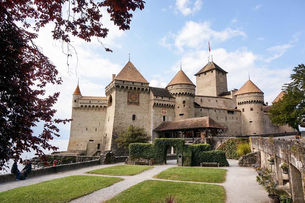 Chateau-de-Chillon, 西庸古堡, 西雍古堡, 瑞士自由行, 瑞士自助旅行, 瑞士城堡, 瑞士法語區