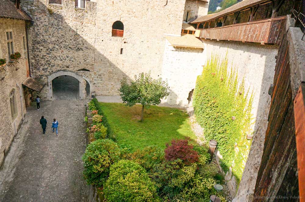 Chateau-de-Chillon, 西庸古堡, 西雍古堡, 瑞士自由行, 瑞士自助旅行, 瑞士城堡, 瑞士法語區