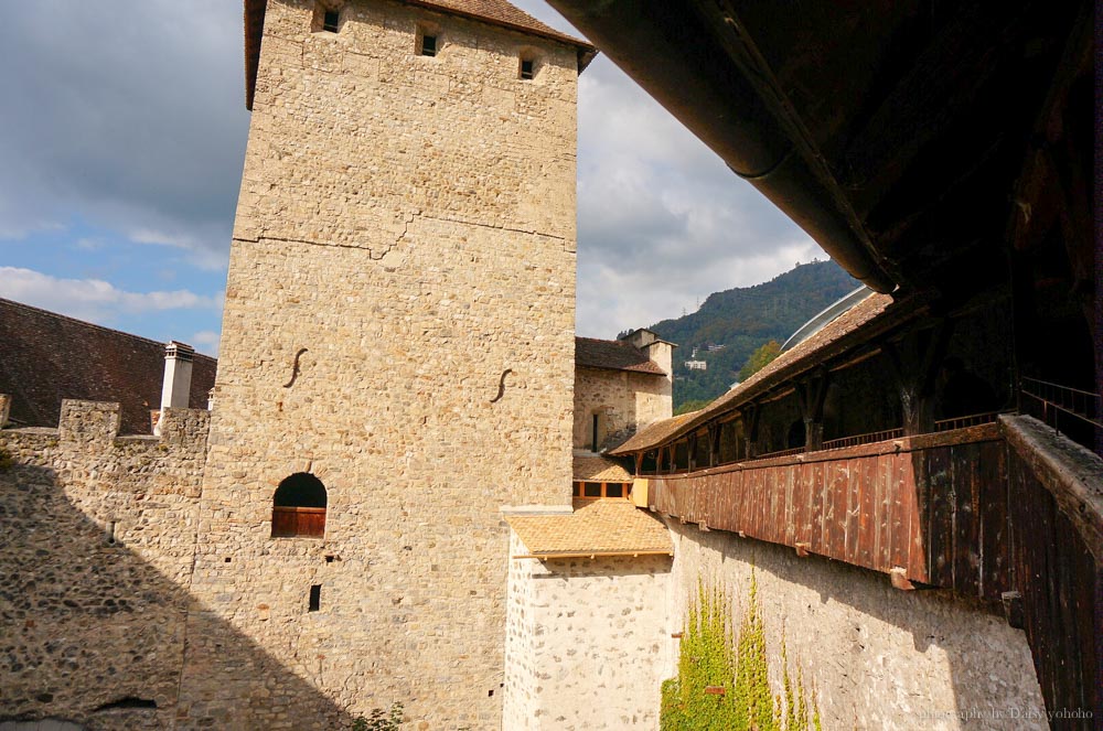 Chateau-de-Chillon, 西庸古堡, 西雍古堡, 瑞士自由行, 瑞士自助旅行, 瑞士城堡, 瑞士法語區