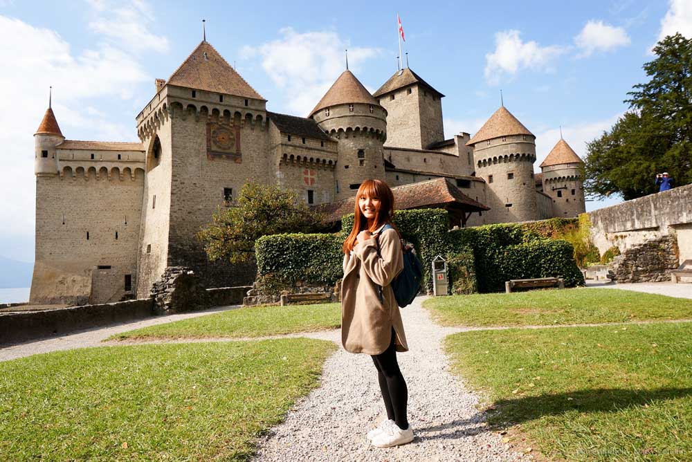 Chateau-de-Chillon, 西庸古堡, 西雍古堡, 瑞士自由行, 瑞士自助旅行, 瑞士城堡, 瑞士法語區