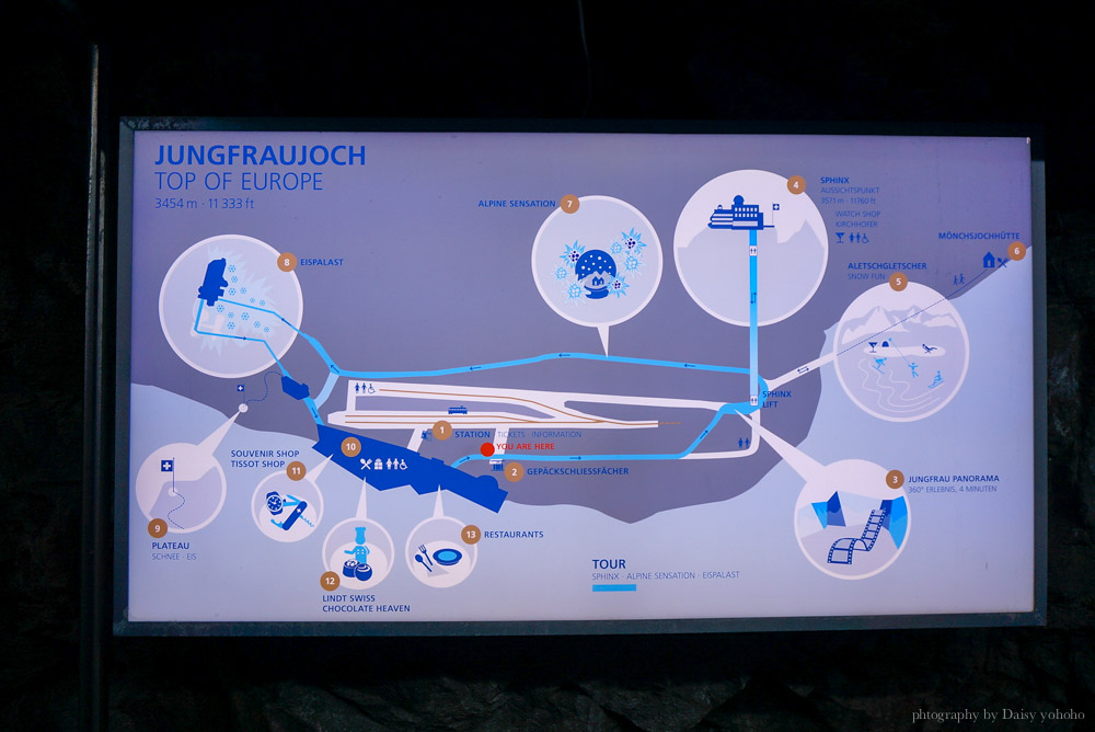 瑞士, 少女峰, jungfrau, Jungfraujoch, 少女峰鐵道, 小夏戴克, 少女峰交通, 少女峰門票