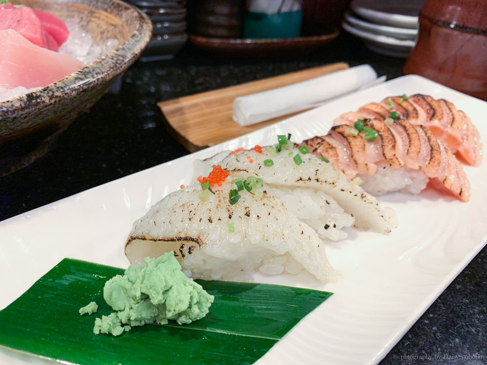 大車輪, 大車輪迴轉壽司, 西門町美食, 西門町日本料理, 台北日本料理, 迴轉壽司, 炙燒比目魚鰭編