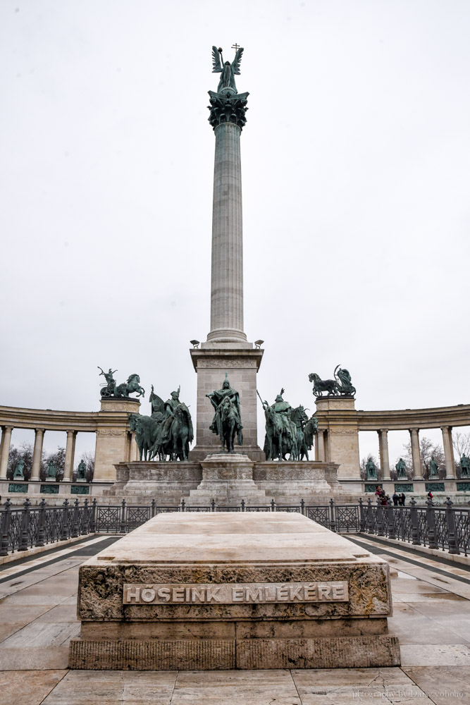 英雄廣場, 布達佩斯自由行, 布達佩斯自助, 布達佩斯景點, 匈牙利