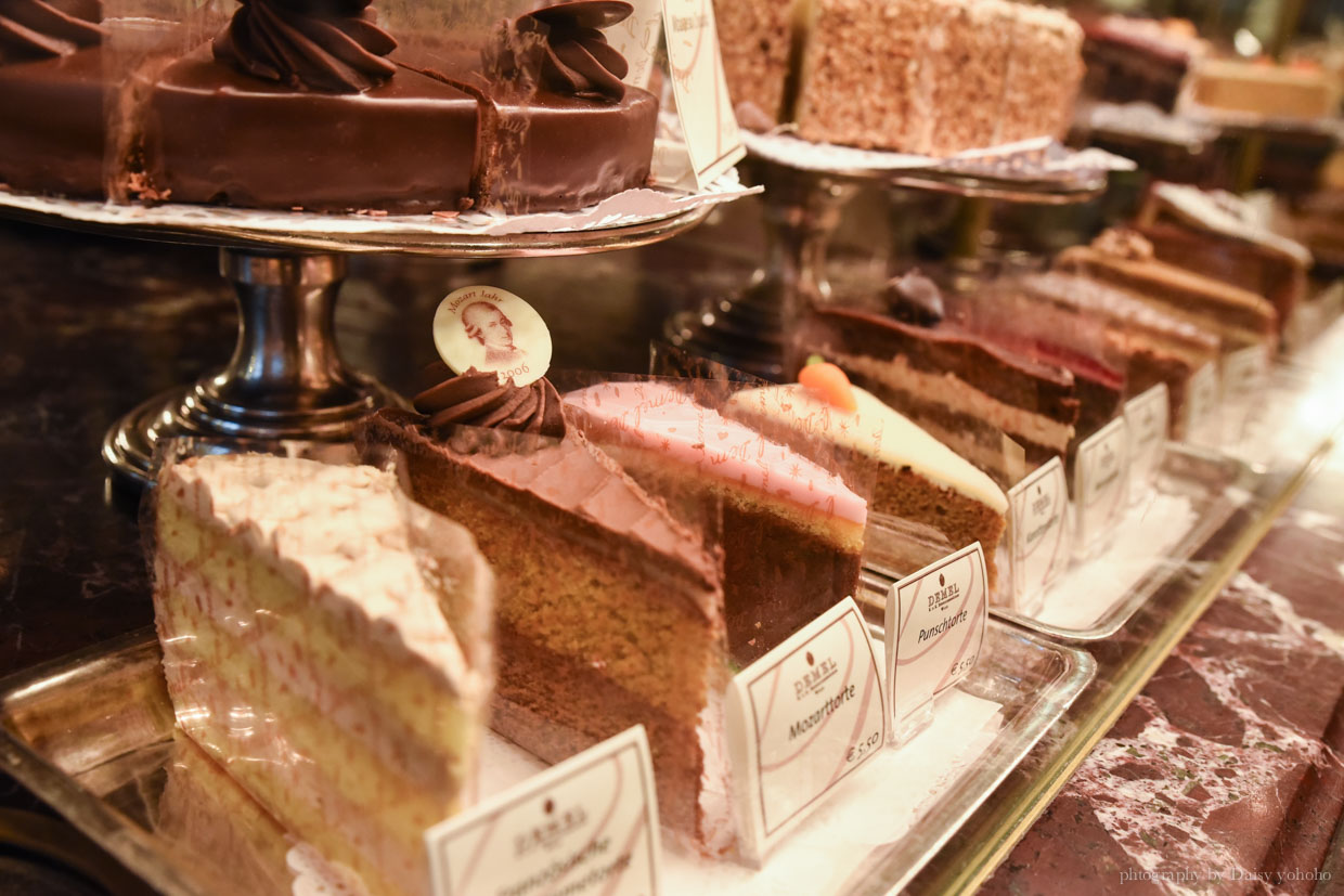維也納咖啡館 | Demel Cafe 德梅爾蛋糕店、皇室糕餅店 熱巧克力超好喝!!