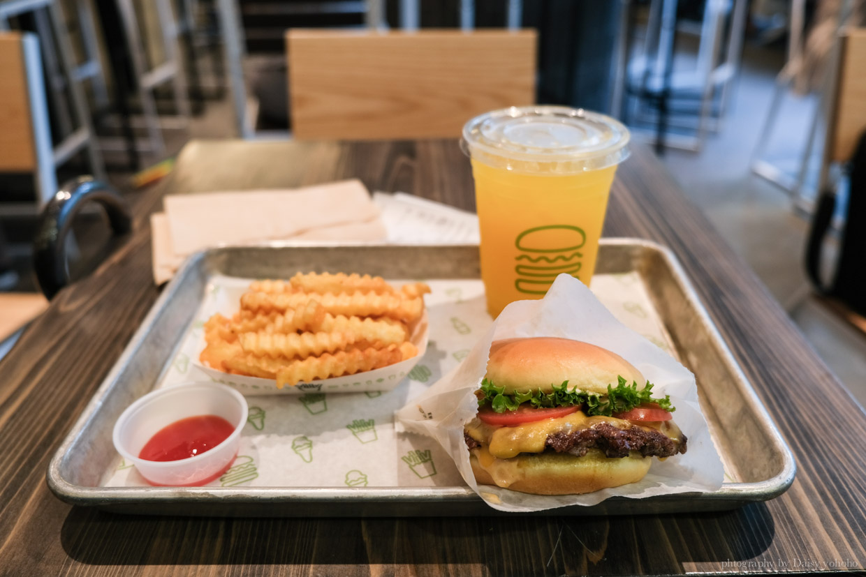 shake shack, 大阪美食, 梅田美食, 美國連鎖速食餐廳, 美西漢堡品牌, 紐約漢堡連鎖餐廳