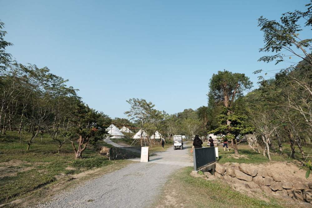 高雄美濃Glamping「蝶舞澗休閒農場」豪華帳棚，結合在地食材的buffet餐食