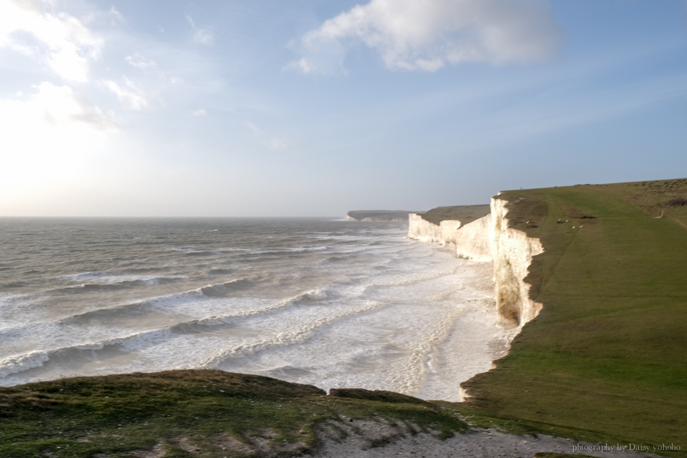 七姊妹斷崖, Seven Sisters Cliff, 七姊妹巖, 布萊頓近郊, 倫敦近郊, Eastbourne, 世界的盡頭, 七姊妹交通