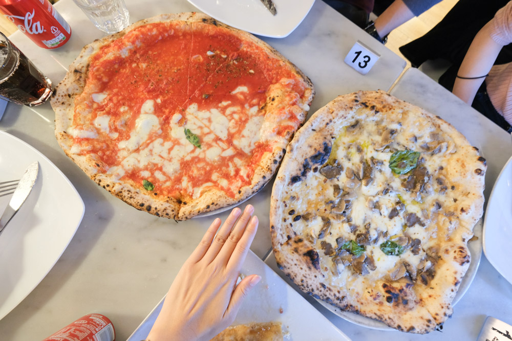 L’antica Pizzeria Da Michele, 倫敦美食, 倫敦披薩, 貝克街美食, 拿坡里披薩, 義大利餃, 松露披薩, 瑪格麗特