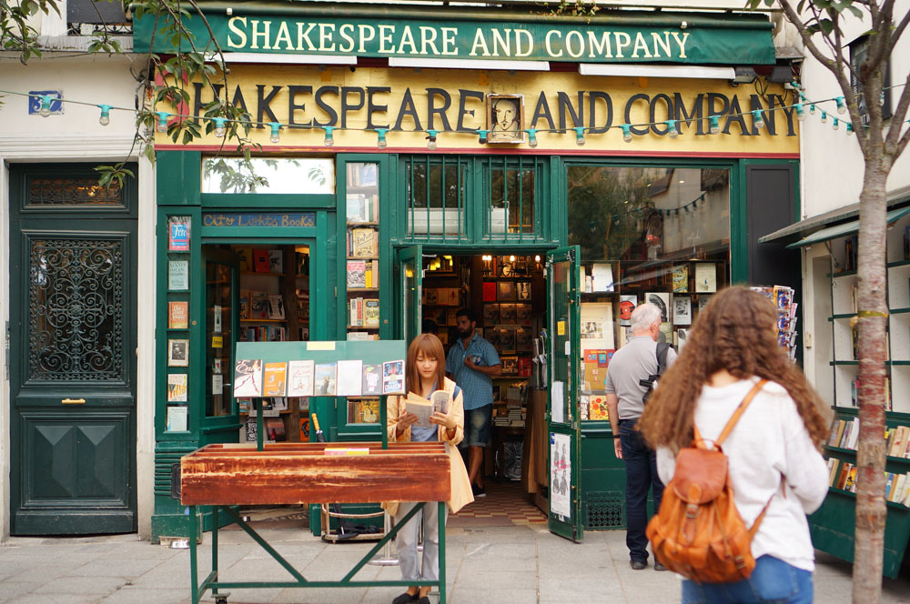 Shakespeare & Company, 莎士比亞書店, 左岸景點, 巴黎景點, 巴黎自由行, 法國自助