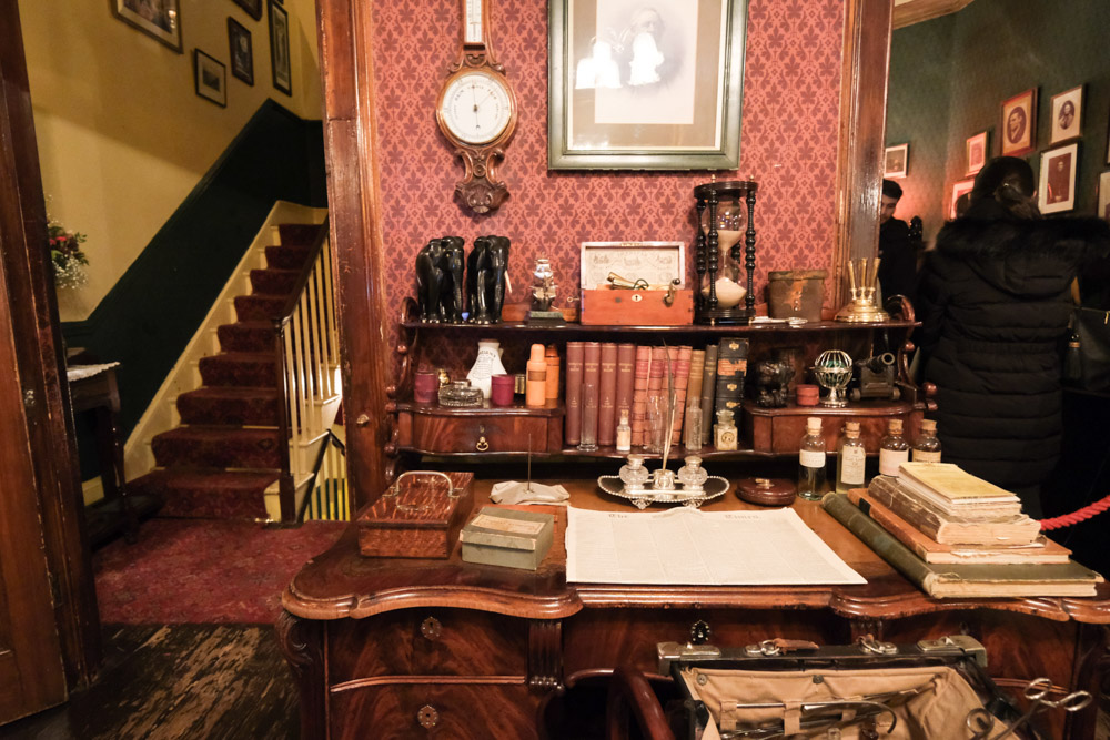 The Sherlock Holmes Museum, 福爾摩斯博物館, 英國倫敦景點, 倫敦貝克街, Baker Street, 福爾摩斯的家, 倫敦福爾摩斯場景